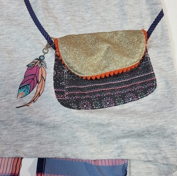 Jessica Simpson Girls Purse Shirt - Picture 2 of 10